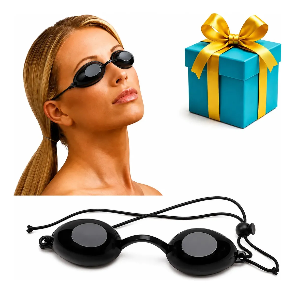 Lentes Gafas Goggles Ipl Bronceado Laser Infrarrojos | Tiendita-Online